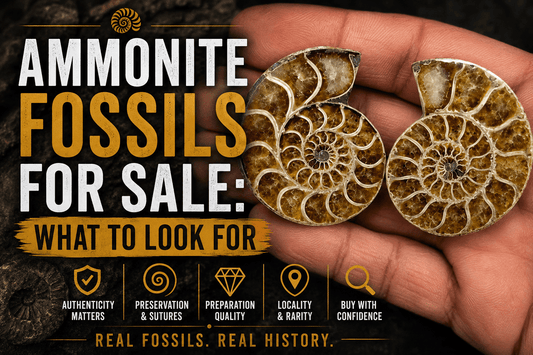 Ammonite Fossils for Sale: What to Look For - Fossil Driven