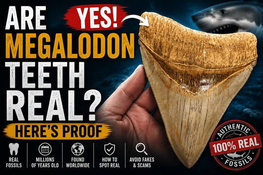 Are Megalodon Teeth Real? Everything You Need to Know - Fossil Driven