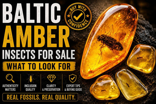 Baltic Amber Insects for Sale: What to Look For - Fossil Driven