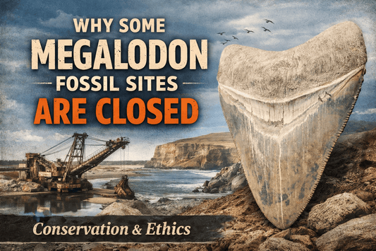 Fossil Conservation: Why Some Megalodon Sites Are Closed & How to Collect Responsibly - Fossil Driven