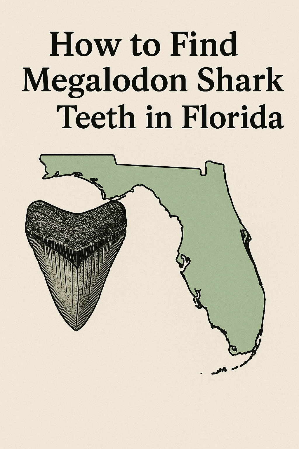 How to Find Megalodon Shark Teeth in Florida - Fossil Driven