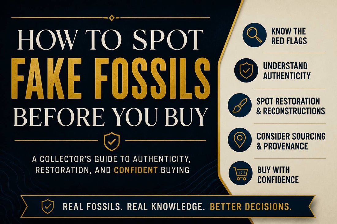 How to Spot Fake Fossils Before You Buy - Fossil Driven