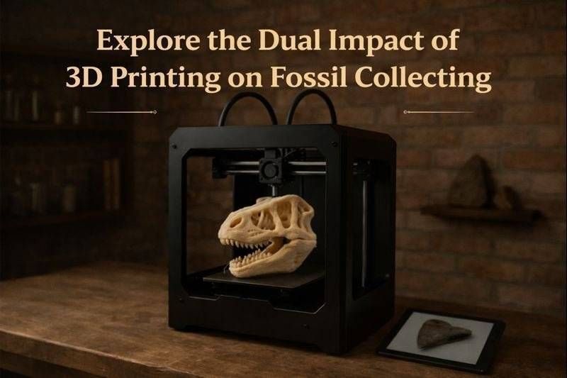 Learn the Dual Impact on 3D Printing with Fossil Collecting - Fossil Driven