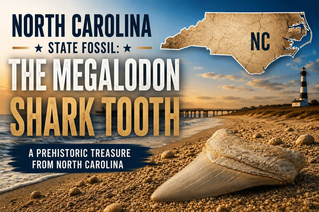 North Carolina State Fossil: The Megalodon Shark Tooth - Fossil Driven