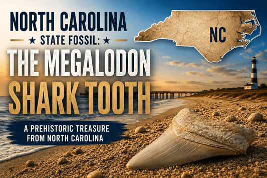 North Carolina State Fossil: The Megalodon Shark Tooth - Fossil Driven