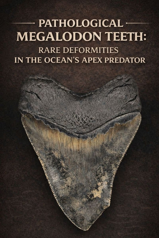 Pathological Megalodon Teeth: Rare Deformities in the Ocean’s Apex Predator - Fossil Driven