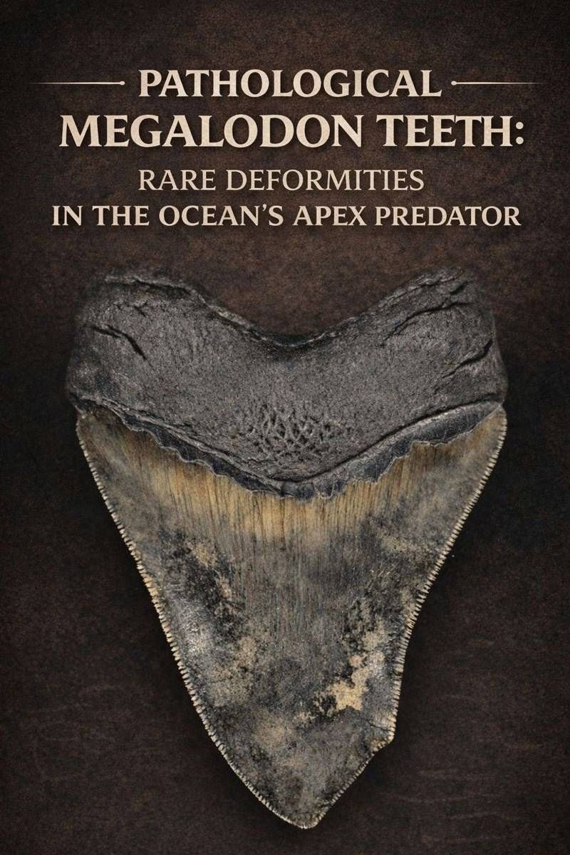 Pathological Megalodon Teeth: Rare Deformities of the Ocean’s Apex Predator - Fossil Driven