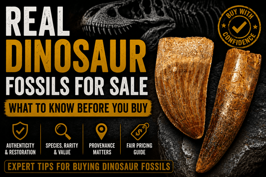 Real Dinosaur Fossils for Sale: What to Know Before You Buy - Fossil Driven