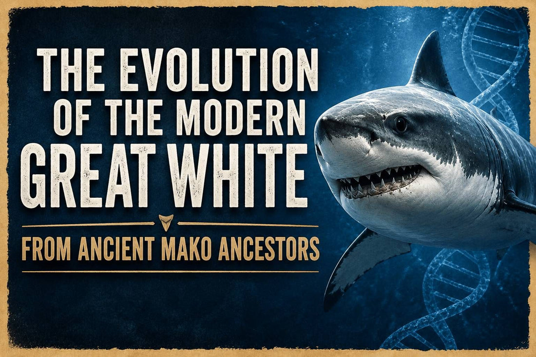 The Evolution of the Modern Great White from Ancient Mako Ancestors - Fossil Driven