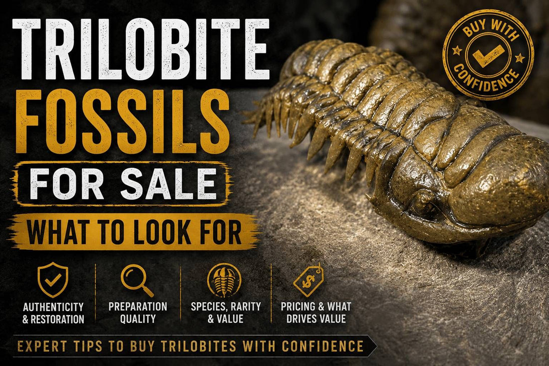 Trilobite Fossils for Sale: What to Look For - Fossil Driven