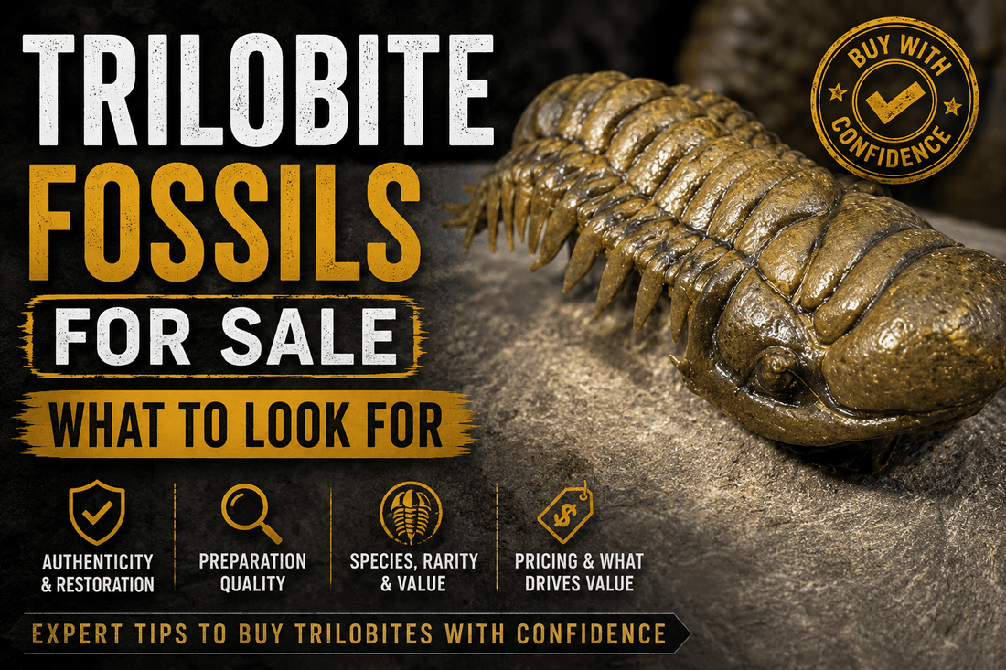 Trilobite Fossils for Sale: What to Look For - Fossil Driven