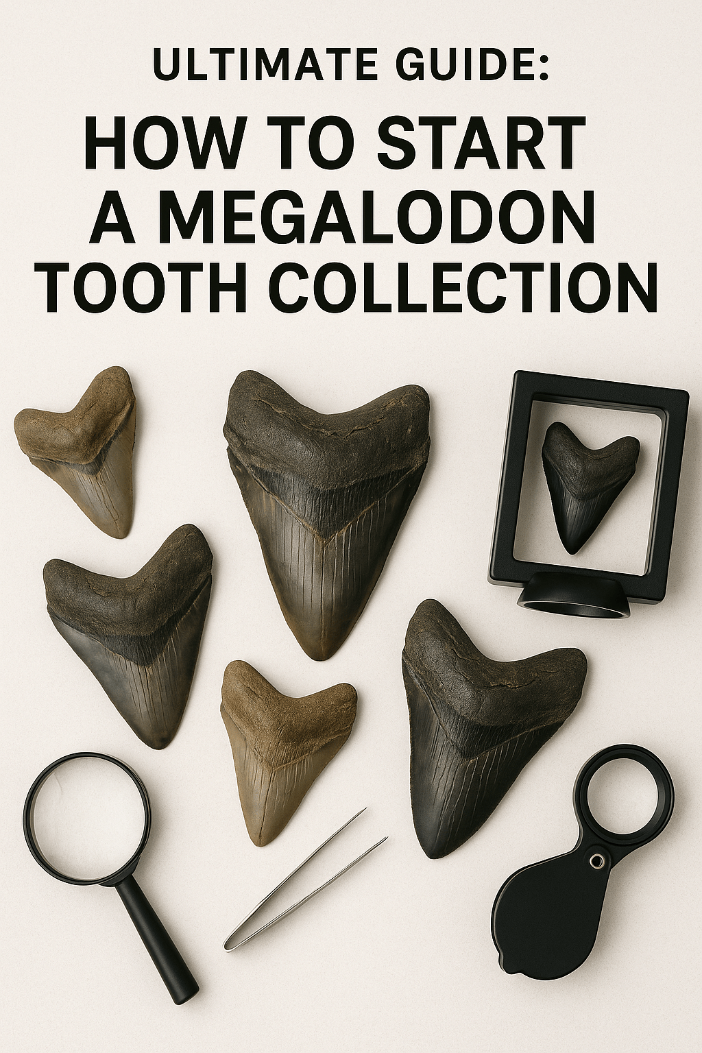 🦈 Ultimate Guide: How to Start a Megalodon Tooth Collection - Fossil Driven