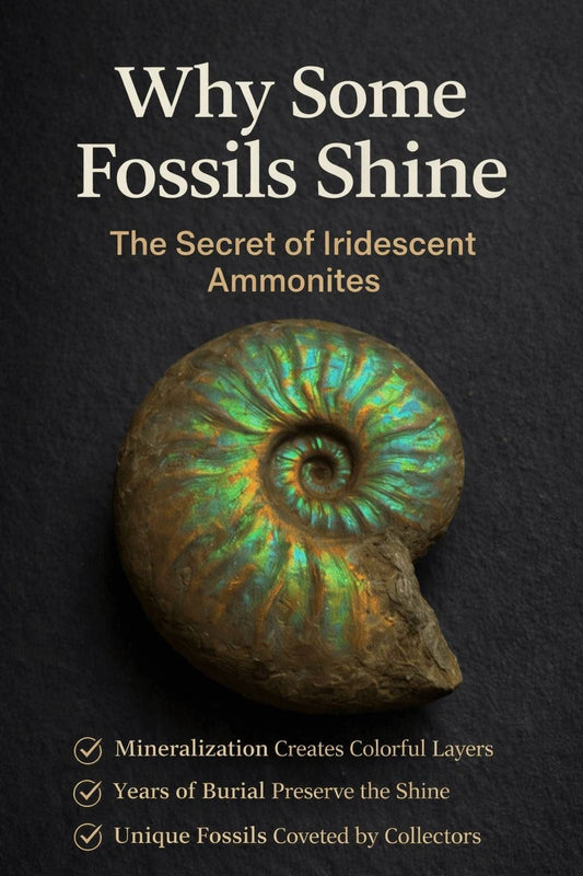 What Makes Ammonites Iridescent? - Fossil Driven