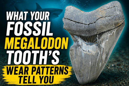 What Your Fossil Megalodon Tooth’s Wear Patterns Tell You - Fossil Driven
