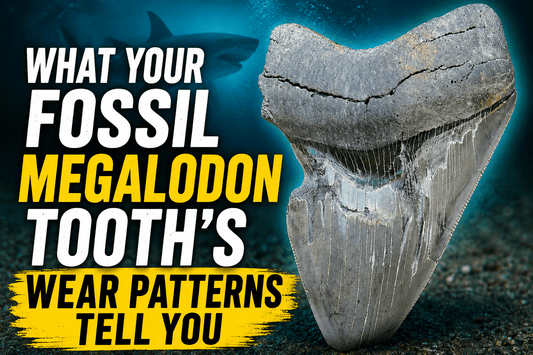 What Your Fossil Megalodon Tooth’s Wear Patterns Tell You - Fossil Driven