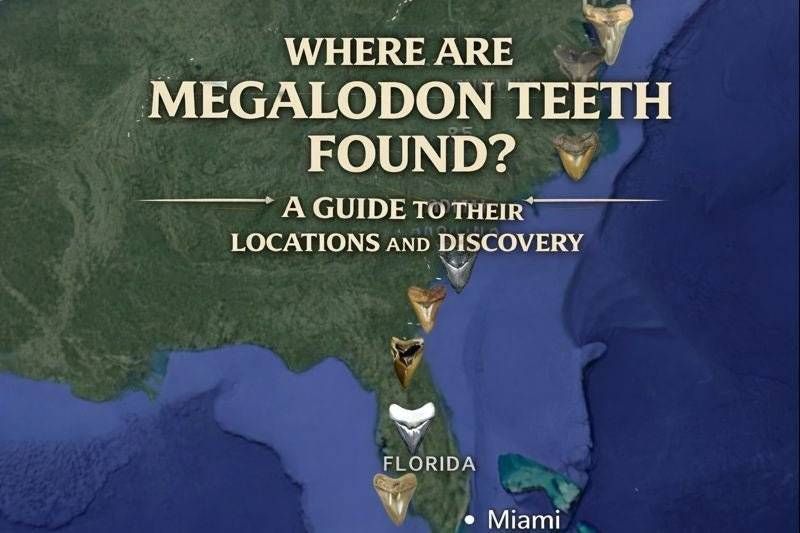 Where Are Megalodon Teeth Found? Global Locations Guide - Fossil Driven