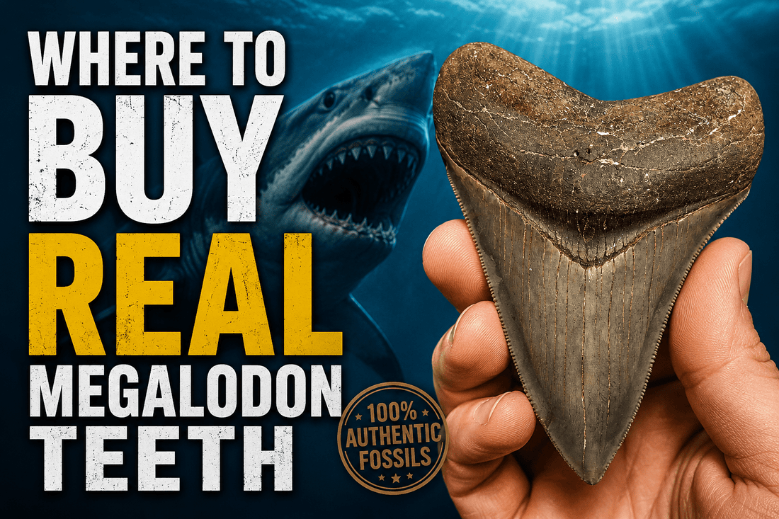 Where to Buy Real Megalodon Teeth: A Buyer's Guide - Fossil Driven