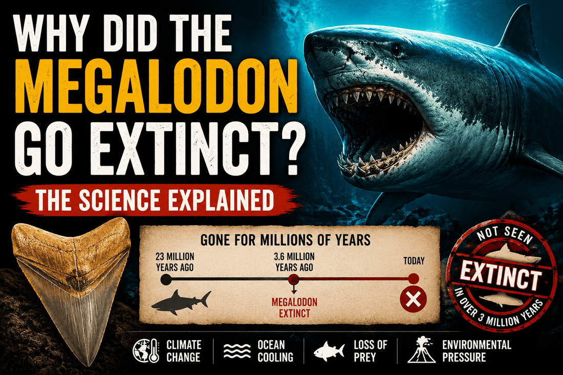 Why Did the Megalodon Go Extinct? - Fossil Driven