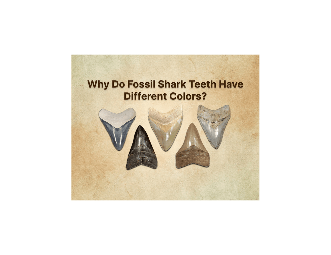 Why Do Fossil Shark Teeth Have Different Colors? The Science Behind the Shades - Fossil Driven