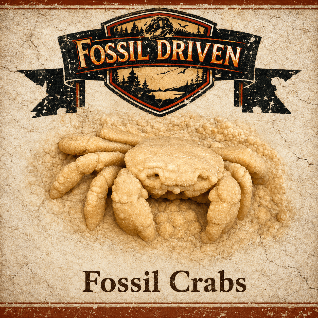 Fossil Crabs For Sale - Fossil Driven